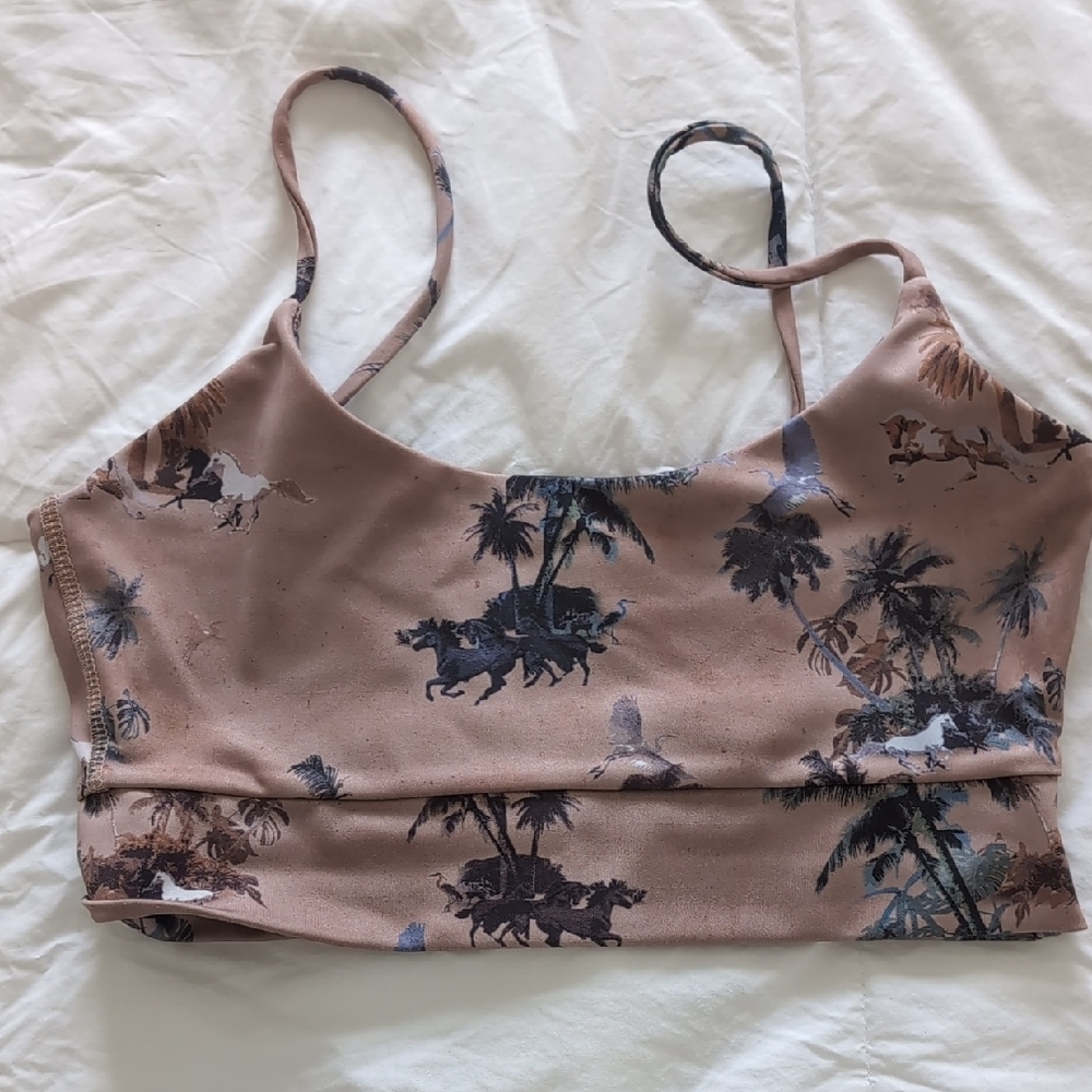 Women's Printed Crop Top